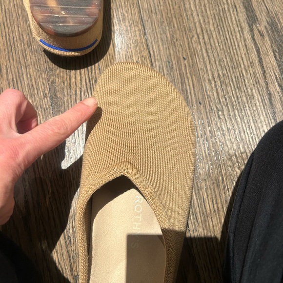 Rothy's The Casual Clog in Butternut - Picture 7 of 7